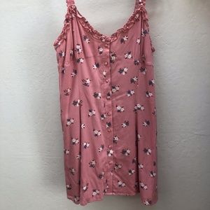 Pac Sun Pink Floral Dress